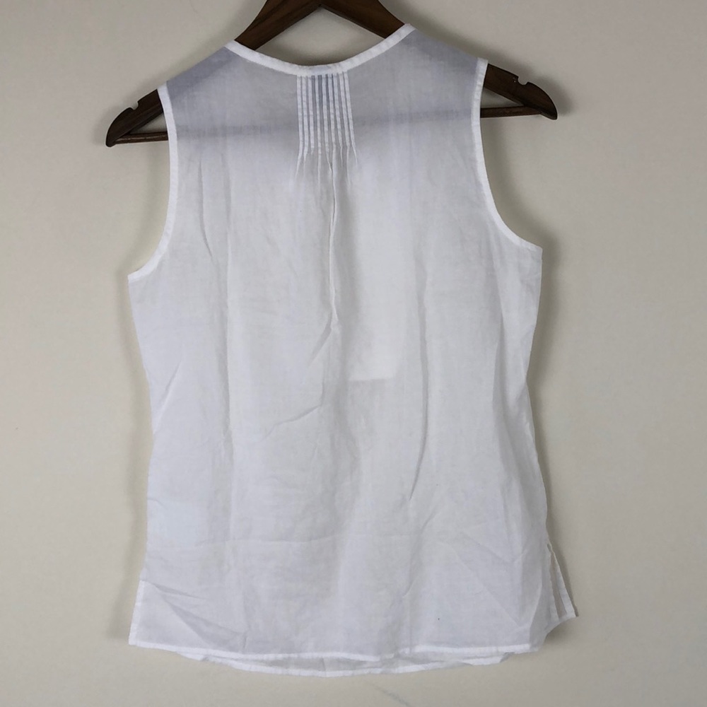 NWOT Gap cream sleeveless top - Picture 4 of 6